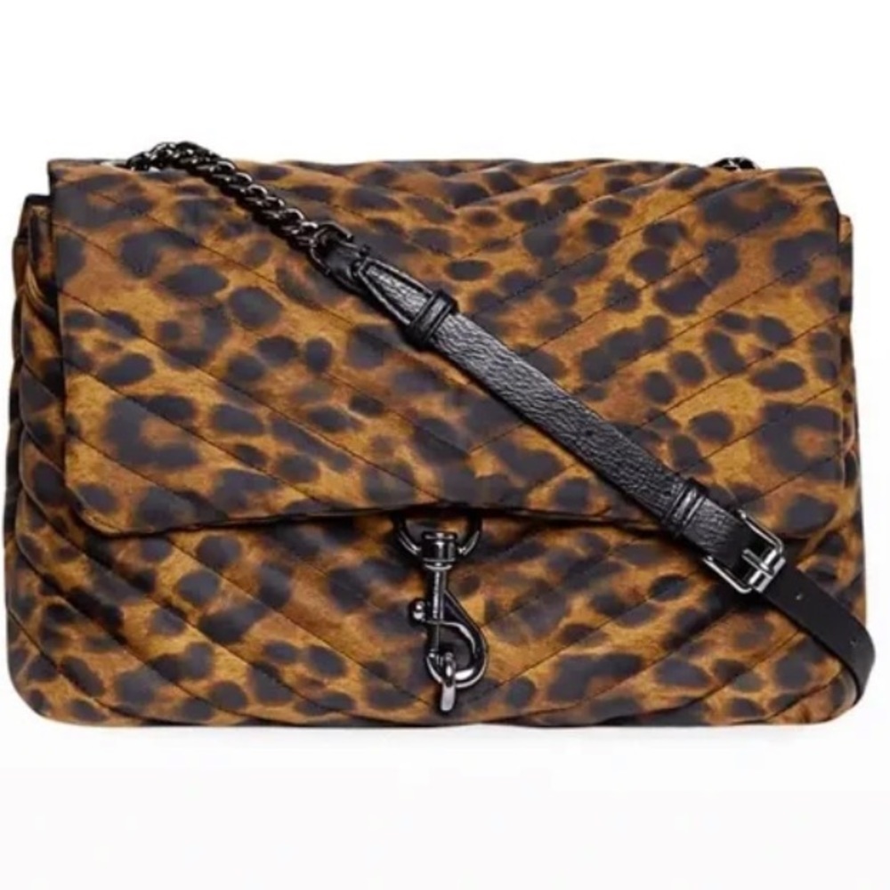 Rebecca Minkoff  leopard shoulder bag